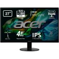 Acer SA270A 27" Full HD FreeSync 4ms 75Hz IPS LED VGA HDMI Zero Frame Eco Display Monitör Siyah